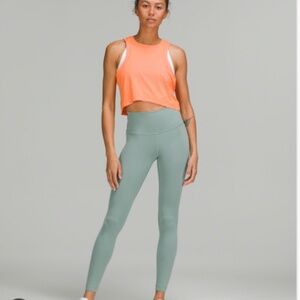 Lululemon Wunder Train High-Rise Tight 25" Leggings Size 4 Misty Glade